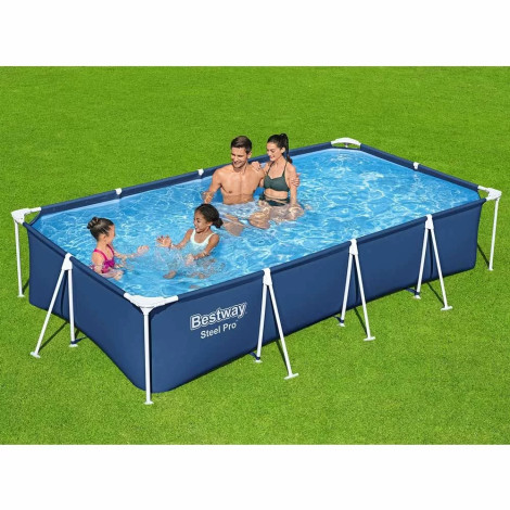 Каркасний басейн Bestway 56405 (400х211х81 см)  фото №2