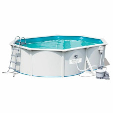 Збірний басейн Bestway Hydrium 56586 (500x360x122) з піщаним фільтром фото