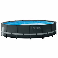 Каркасний басейн Intex 26326 ULTRA XTR (488х122 см) з пісочним фільтром, драбиною та тентом фото