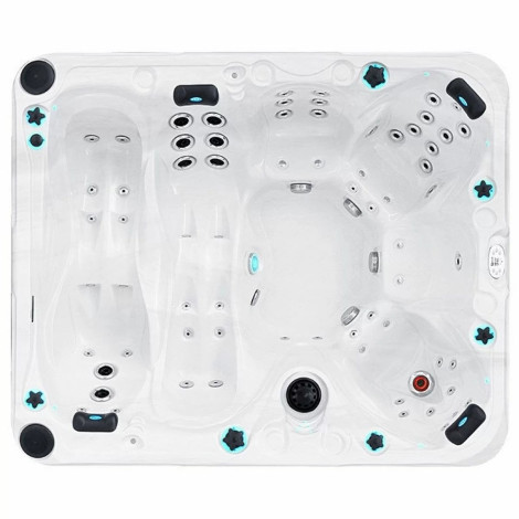 Гидромассажный бассейн Passionspas Desire (278х228х91 см), Серебристо-белый  фото №2