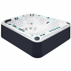 Гидромассажный бассейн Passionspas Ecstatic Mighty Wave (305x228x91 см), Серебристо-белый фото