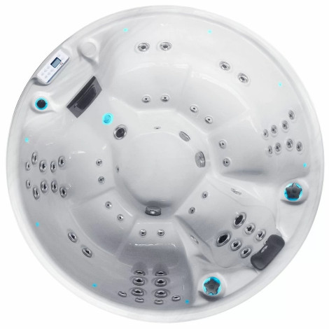 Гидромассажный бассейн Passionspas Recharge (200х85 мм), Серебристо-белый  фото №2