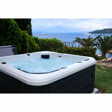 Гидромассажный бассейн Passionspas Relax (204х204х85 см), Серебристо-белый  фото №3