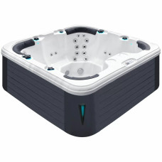 Гидромассажный бассейн Passionspas Rewind (204х204х85 мм), Серебристо-белый фото