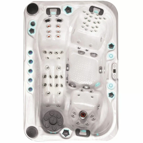 Гидромассажный бассейн Passionspas Sensation (230x155x91 см), Серебристо-белый  фото №2