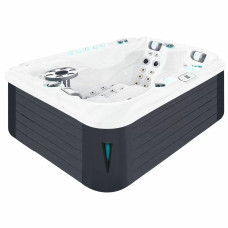 Гидромассажный бассейн Passionspas Sensation (230x155x91 см), Серебристо-белый фото