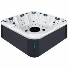 Гидромассажный бассейн Passionspas Devotion (230х230х91 см), Серебристо-белый фото