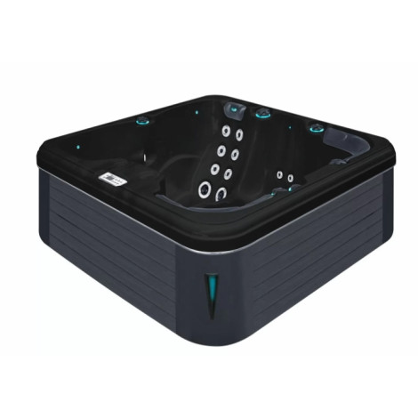 Гидромассажный бассейн Passion Spas Refresh (204х204х85 см), Черная жемчужина фото