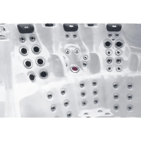 Плавательный SPA бассейн Passion Spas Activity 1 (394x226x126 см), Серебристо-белый  фото №2