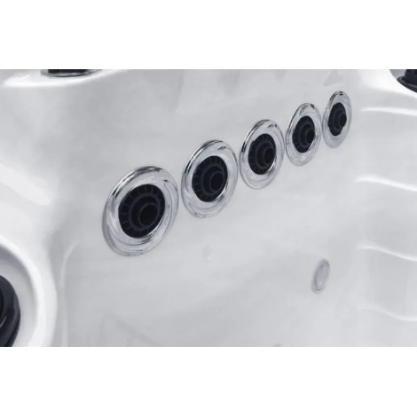 Плавательный SPA бассейн Passion Spas Activity 1 (394x226x126 см), Серебристо-белый  фото №3