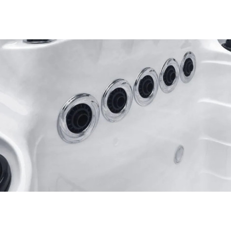 Плавательный SPA бассейн Passion Spas Activity 2 Deep (549x226x152 см), Серебристо-белый  фото №3