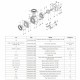 Насос Hayward HCP111503E1 KTB1500 T2.B (380 В, 130 м3/год, 15 HP)  фото №4
