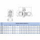 Насос Hayward HCP52753E7 (380 В, 67 м3/год, 7,5 HP)  фото №2