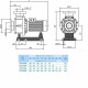 Насос Hayward HCP111253E KTB1250 T2.B IE3 (380 В, 114 м3/час, 12,5 HP)  фото №5