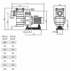 Насос Hayward HCP40753E KAN760 T2 IE3 (380 В, 104,5 м3/час, 7,5 HP)  фото №2