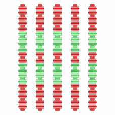 Разделитель дорожки Hayward Big Red/Green, AISI 316, 50 м фото