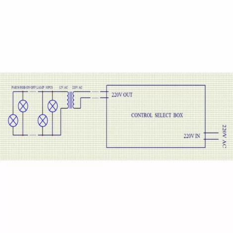 Пульт управления Aquaviva к LED GAS PAR56 SWITCH BOX  фото №3