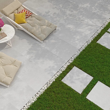 Плитка терасна Aquaviva Granito Gray, 595x595x20 мм  фото №3