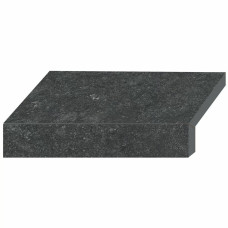 Бортовая Г-образная плитка Aquaviva Stellar Dark Grey, 600x345x50(20) мм фото
