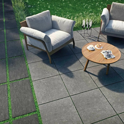 Плитка для террасы Aquaviva Stellar Grey, 600x600x20 мм  фото №3