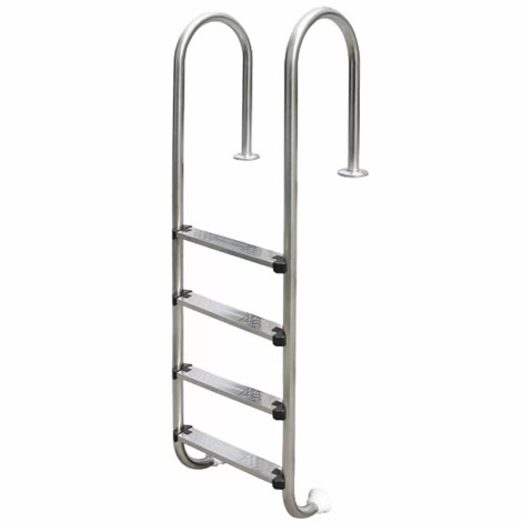Сходи для басейну Emaux Muro MUF415-SR (4 сходинки), AISI-304 фото