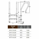 Лестница для бассейна Emaux Mixta SFF315-SR (3 ступени), AISI-304  фото №2