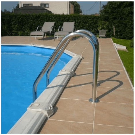 Сходи для басейну Emaux Standard NSL515-SR (5 сходинок), AISI-316  фото №3