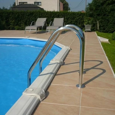 Лестница для бассейна Emaux Standard NSL215-SR (2 ступени), AISI-304  фото №3