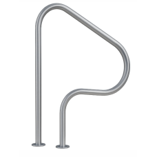 Поручень Flexinox 87164010 для римской лестницы FX-04 (800 мм, фланец, AISI-316L) фото