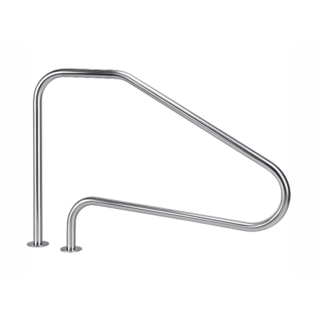 Поручень Flexinox 87168019 для римской лестницы FX-01 (1255 мм, анкер, AISI-316L) фото