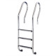 Лестница для бассейна Flexinox Mixta Electropolished (3 ступени), для узкого борта, AISI-316L  фото №1