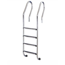 Лестница для бассейна Flexinox Mixta Electropolished (4 ступени), для узкого борта, AISI-316L фото
