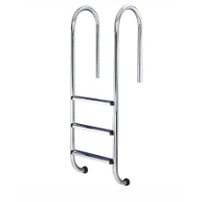 Лестница для бассейна Flexinox Muro Electropolished (3 ступени), для узкого борта, AISI-316L фото