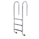 Лестница для бассейна Flexinox Muro Electropolished (3 ступени), для узкого борта, AISI-316L  фото №1