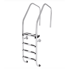 Лестница для бассейна Flexinox Overflow Special (4 ступени), AISI-316L фото