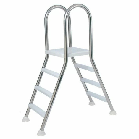 Лестница для наземных бассейнов для бассейна Hayward (3 ступени), AISI-304 фото