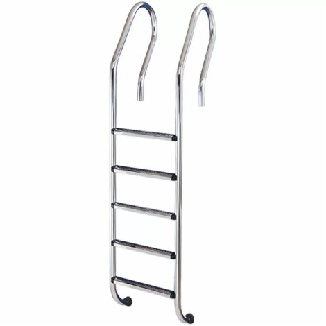 Лестница для бассейна Hayward Mixta (5 ступеней), для узкого борта, AISI-304 фото