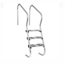 Лестница для бассейна Hayward EAF4 Easy access (4 ступени), для широкого борта, AISI-316 фото