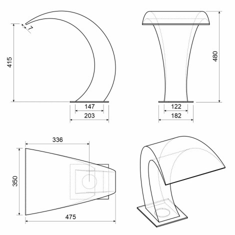 Водопад Aquaviva Кобра  фото №5