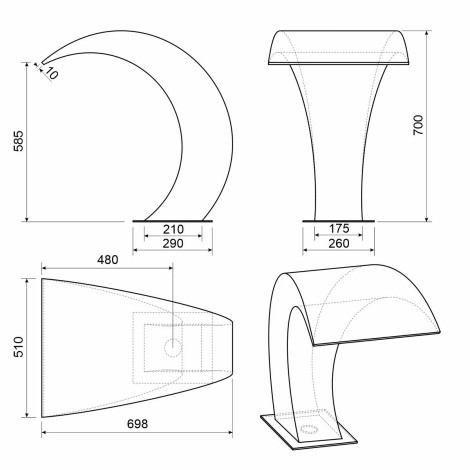 Водопад Aquaviva Кобра  фото №7