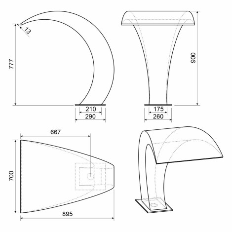 Водопад Aquaviva Кобра  фото №6