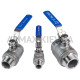Кран нержавеющий муфтовый внутр.- нар.резьба  фото №2