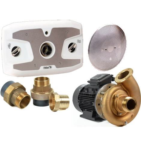 Протитечія Fitstar Cyclon 8310121 (1 сопло, 1 водозабір, 2.6 кВт, 63 м3/год), для солоної води  фото №2