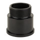 Муфта адаптер Emaux крана MPV-03 1.5" Union Tale (Black) 1013018  фото №1