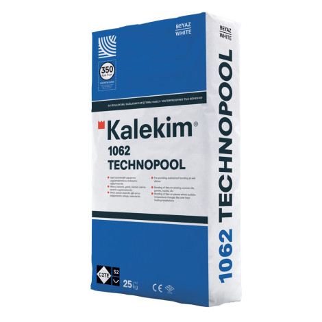 Клей для плитки з гідроізолюючими властивостями Kalekim Technopool 1062, C2TE S2 (25 кг) фото