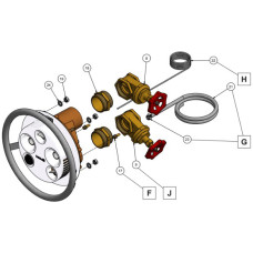 Комплект обв'язки протитечії Pahlen Jet Swim 2000, під збірний каркас фото