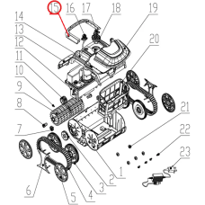 Комплект ручок до пилососа Wybotics WY200, (Handle kit №15/WY200) фото