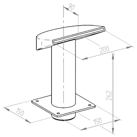 Водоспад FitStar Borkum Mini (262x200 мм)  фото №2