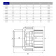 Муфта розбірна ПВХ Hidroten EPDM 1001081, із ущільненням, d32  фото №2