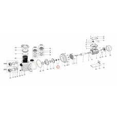 Комплект ущільнювачів насоса QP Starpump Pro (204745) фото